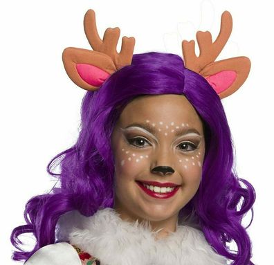 Rubies 338289 - Enchantimals Danessa Deer Wig - Child, Perücke Kind - Reh