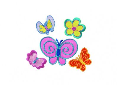 Mono Quick 16103 Create "Schmetterlinge" Bügelbild Patches