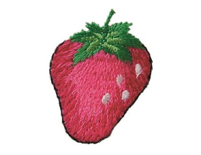 Mono Quick 021xx Obst, Frucht Bügelbild, Patch, Kirsche, Apfel, Birne, Erdbeere