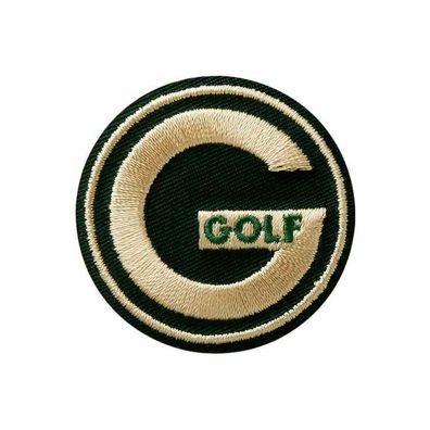 Mono Quick 04237 Golf Bügelbild, Patch, ca. 4,4 x 4,4 cm, Sport Emblem
