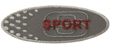 Mono Quick 04427 Sport Bügelbild, Patch, ca. 7,0 x 2,5 cm Emblem