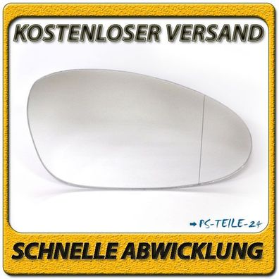 Spiegelglas für Porsche Boxster 2009-2012 rechts asphärisch Beifahrerseite