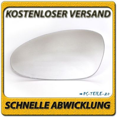 Spiegelglas für Porsche Boxster 2009-2012 links sphärisch Fahrerseite