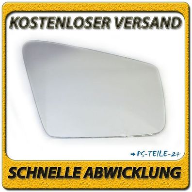 Spiegelglas für Mercedes GLK-KLASSE X204 2008-2012 rechts sphärisch BeiFahrersei