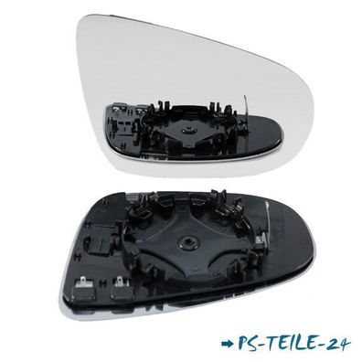 Spiegelglas für VW TOURAN 2010-2015 rechts sphärisch beifahrerseite