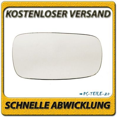 Spiegelglas für Renault CLIO III 2005-07/2009 rechts BeiFahrerseite konvex