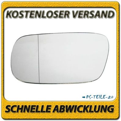 Spiegelglas für SUBARU Forester 1997-2002 links Fahrerseite asphärisch