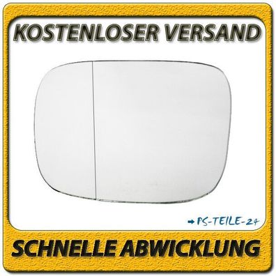 Spiegelglas zum Kleben für VOLVO XC70 / XC90 2007-2014 links asphärisch