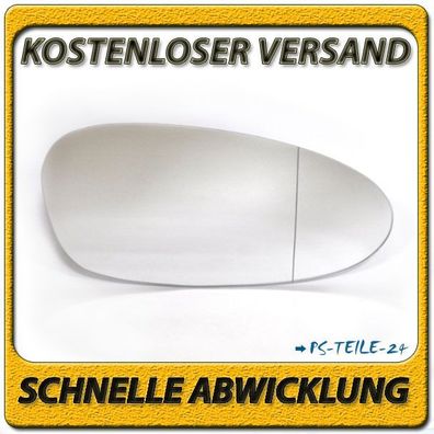Spiegelglas zum Kleben für Porsche Boxster 2004-2009 rechts asphärisch