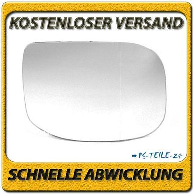 Spiegelglas zum Kleben für HONDA ACCORD EU ab 2008 rechts asphärisch