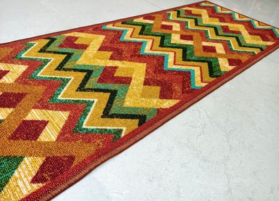 Rutschfester kleiner Teppich - Polyester-Teppich im Vintage-Stil