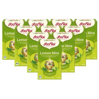 10 x BIO YOGI TEA Lemon Mint | 10 x 30,6g