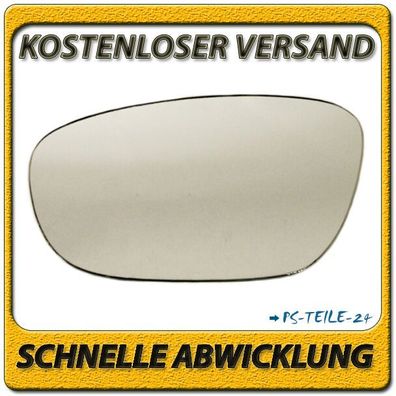 Spiegelglas zum Kleben für Chrysler 300C 2004-2012 links konvex