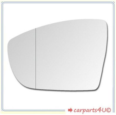 Spiegel Spiegelglas für FORD S-MAX 2006-2015 Links Asphärisch