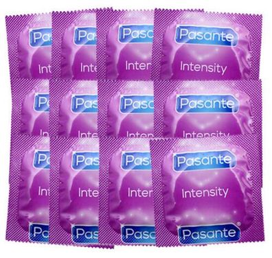 144 Pasante Intensity Ribs & Dots Kondome genoppt Stimulation beide Partner MHD 07-26