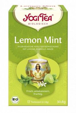 BIO YOGI TEA Lemon Mint | 17 x 1,8g