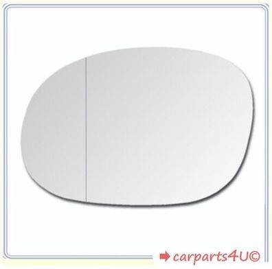 Spiegel Spiegelglas für Citroen C3 2002-2010 Links Asphärisch