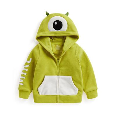 Kinder Monsters University Zipper Hoody Baby Süß Plus Velvet Pullover Mantel Top