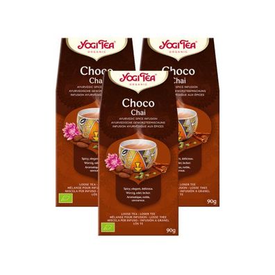 3 x BIO YOGI TEA Choco Chai | 3 x 90 g lose