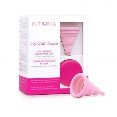 Intimina Lily Cup Compact Gr. A, Zusammenklappbare Menstruationstasse