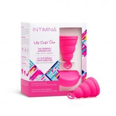 Intimina Lily Cup One, die faltbare Menstruationstasse fér Anfängerinnen