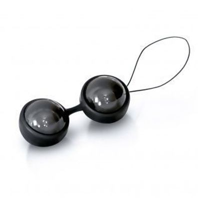 LELO Beads Noir Premium Edition luxuriöser Silikonkugeln fér Kegel-ßbungen