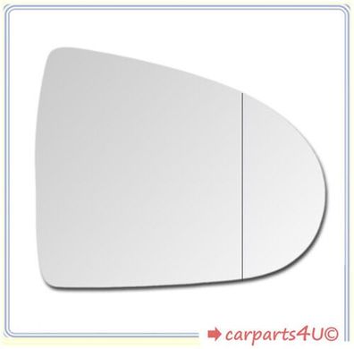 Spiegel Spiegelglas für Mitsubishi COLT VI 2004-2012 Rechts Asphärisch