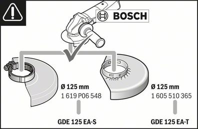 Bosch Absaughaube Easy-Adjust GDE 125 EA-T, Systemzubeh?r