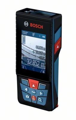 Bosch Laser-Entfernungsmesser GLM 120 C, mit Baustativ BT 150