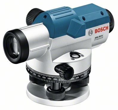 Bosch Optisches Nivellierger?t GOL 20 G, mit Baustativ BT 160, Messstab GR 500