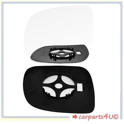 Spiegelglas mit Platte für VW Multivan / AMAROK 2010-2020 Links Konvex