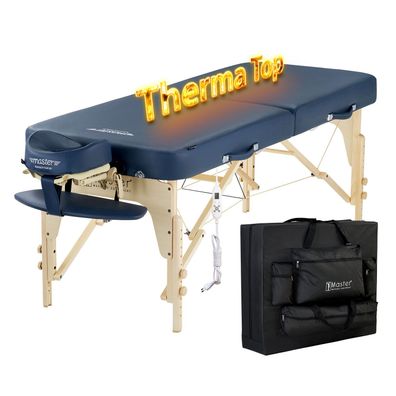 Master Massage Phoenix 71cm Mobil Klappbar Massageliege Tisch Bett ThermaTop