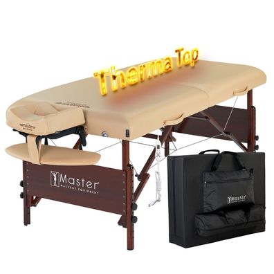 Master Massage 71 cm DelRay Pro Mobil Klappbar Massageliege ThermaTop Tisch Bett