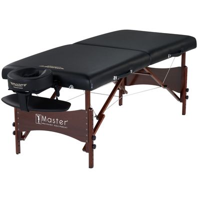 Master Massage 71 CM NewPort Mobil Klappbare Massageliege Massagebank holz