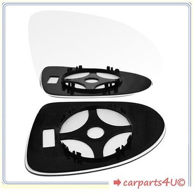 Spiegelglas AUßENSPIEGEL FÜR SMART Forfour 2004-2006 RECHTS KONVEX