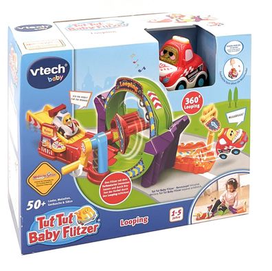 Vtech TUT Baby Flitzer 360° Looping Auto Lernspielzeug Achterbahn Spielzeug NEU