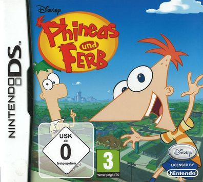 Phineas und Ferb Disney Nintendo DS DS Lite DSi 3DS 2DS - Ausführung: ...