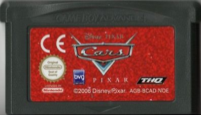Disney Pixar Cars THQ Nintendo Game Boy Advance GBA GBA SP DS DS Lite - ...