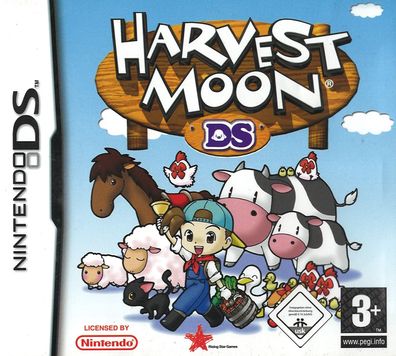Harvest Moon Rising Star Nintendo DS DS Lite DSi 3DS 2DS - Áusführung: ...