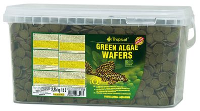 Tropical Green Algae Wafers 5000 ml Orginalverpackt Welsfutter Pleco Algen Welse
