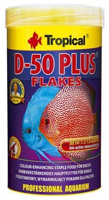 Tropical D-50 Plus Flockenfutter 1000 ml Fischfutter Diskus