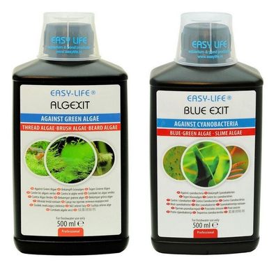 500 ml Easy Life AlgExit + 500 ml Easy Life Blue Exit Algen Sparpaket