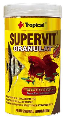 Tropical SuperVit Granulat 1000 ml Futter für Fische Zierfische Hauptfutter
