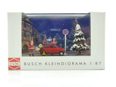 E439 Busch H0 7653 Diorama Merry Christmas XXII Dumm gelaufen 1:87