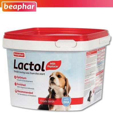 Beaphar 1 kg Lactol Aufzucht Milch für Hunde Puppy Welpen Milchpulver