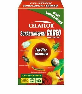 Celaflor® Schädlingsfrei CAREO Konzentrat Zierpflanzen 100ml Spinnmilben Läuse