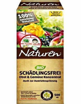 Celaflor® Naturen Bio 500 ml Schädlingsfrei Obst.-u. Gemüse Konzentrat Wollläuse