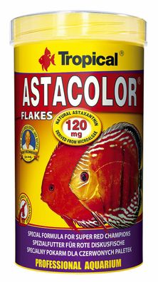 Tropical Astacolor 500 ml Farbflocken Farbfördendes Flockenfutter