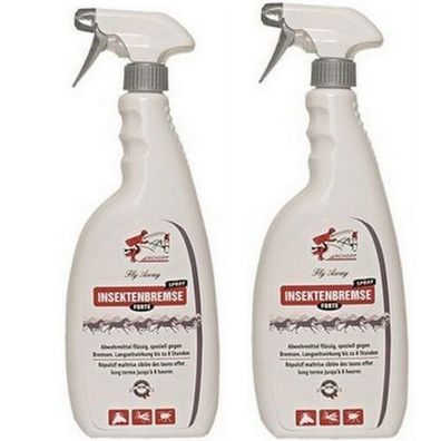 2 x Schopf IR 35/10 Pferde Insektenbremse 500 ml Spray FORTE Mücken Zecken