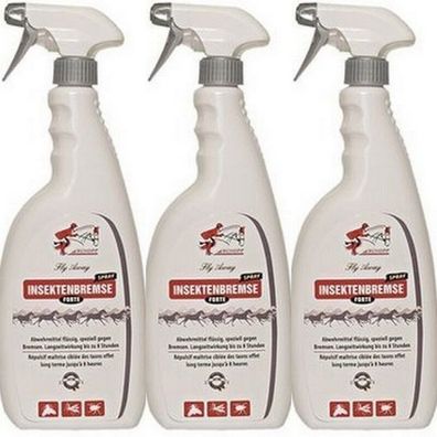 3 x Schopf IR 35/10 Pferde Insektenbremse 500 ml Spray FORTE Mücken Zecken